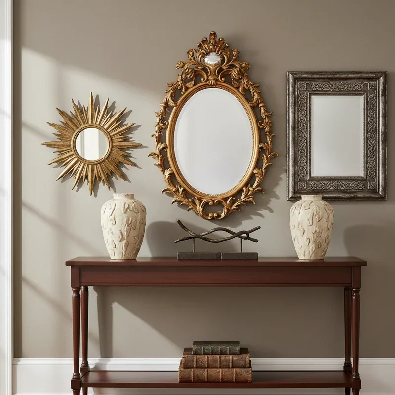 Mirror Above Console Table Ideas