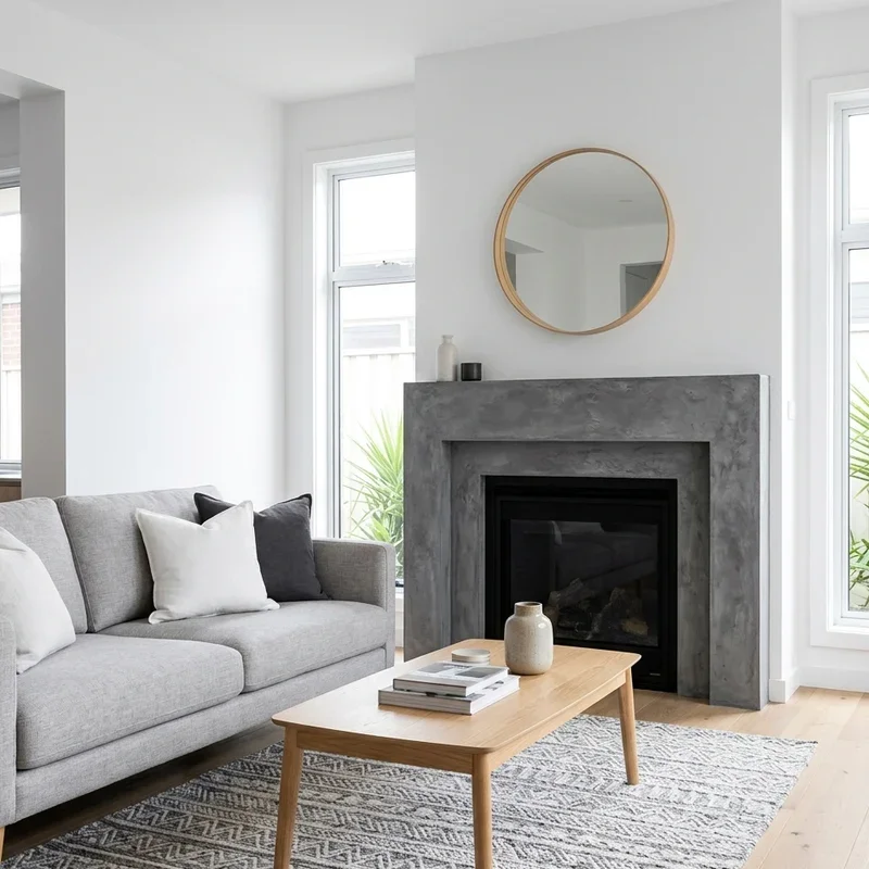 White and Grey Living Room Ideas