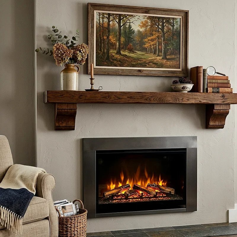 Mantel Without Fireplace Ideas