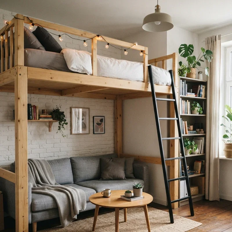 Living Room Bedroom Combo Ideas