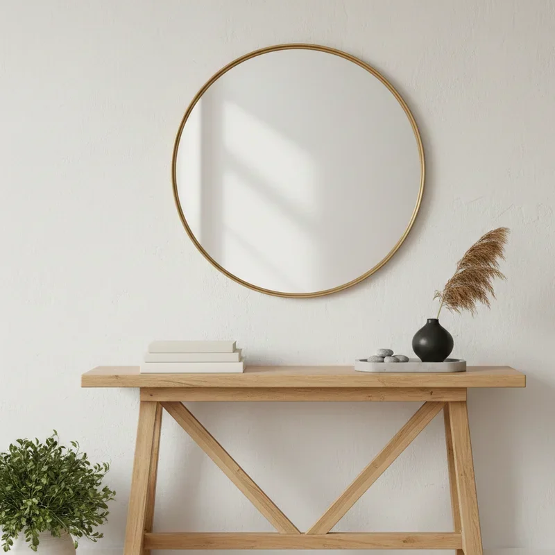 Mirror Above Console Table Ideas