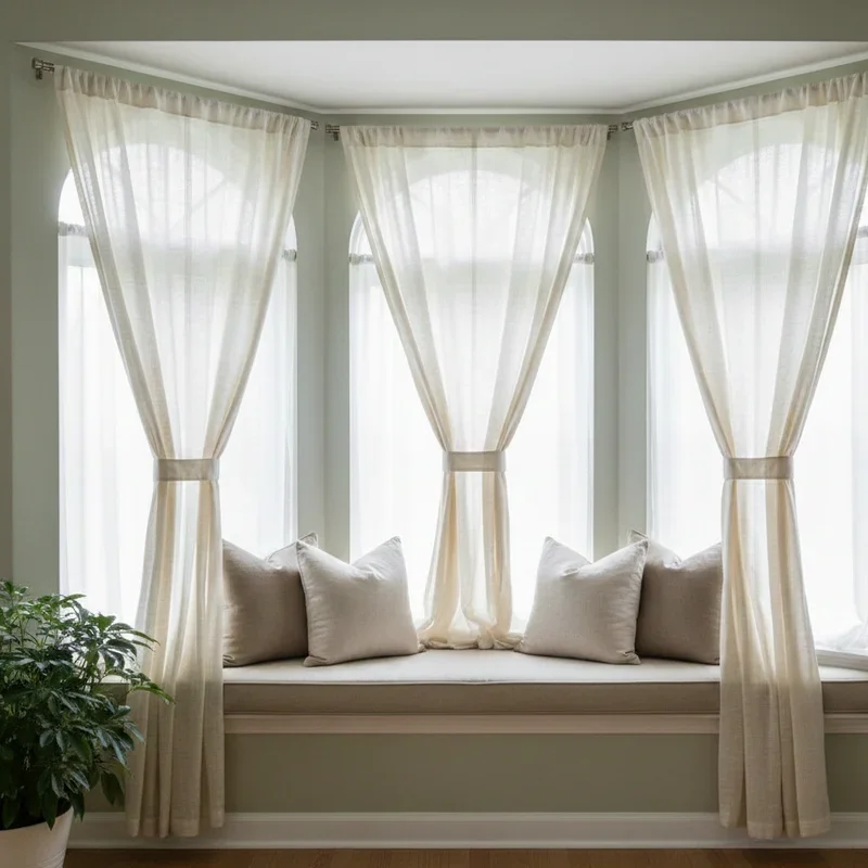 Bay Window Covering Ideas
