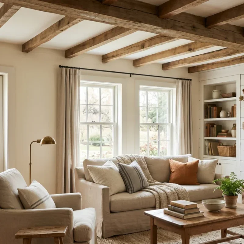 Rustic Farmhouse Living Room Ideas