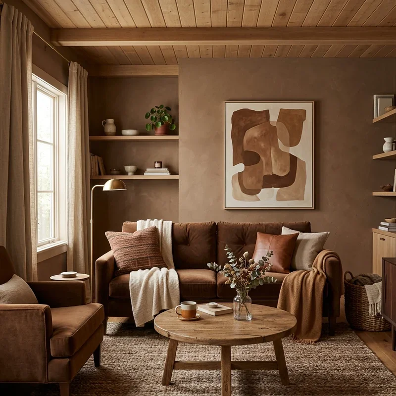 Brown Living Room Ideas