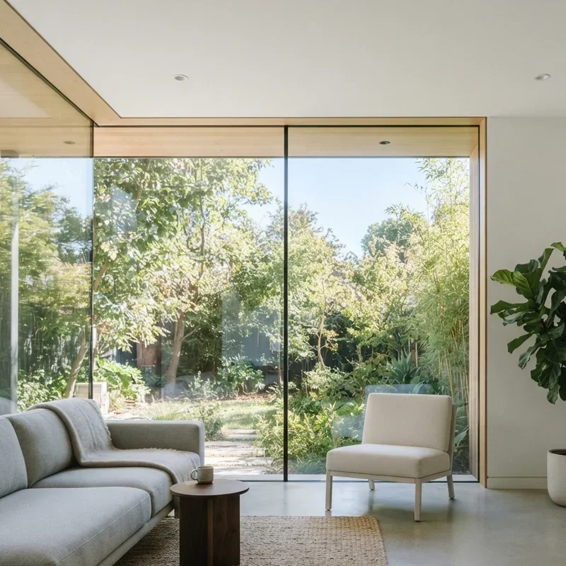 Modern Living Room Window Ideas