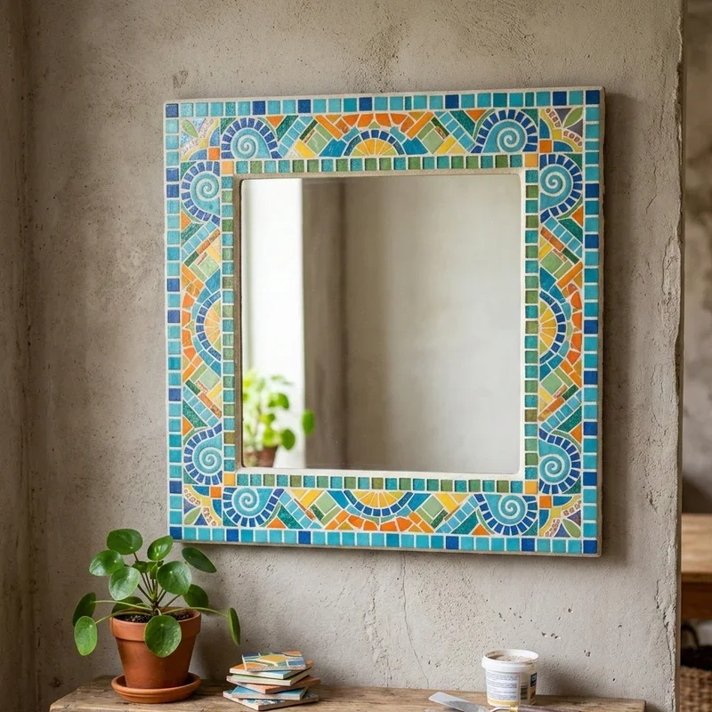 DIY Mirror Frame Decorating Ideas
