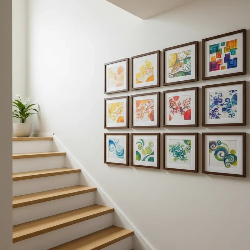 Staircase Gallery Wall Ideas