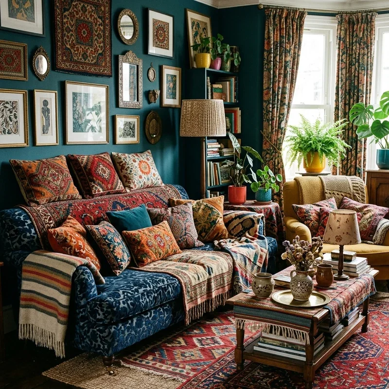 Maximalist Living Room Ideas