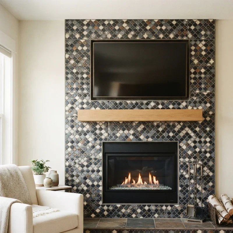Fireplace TV Accent Wall Ideas