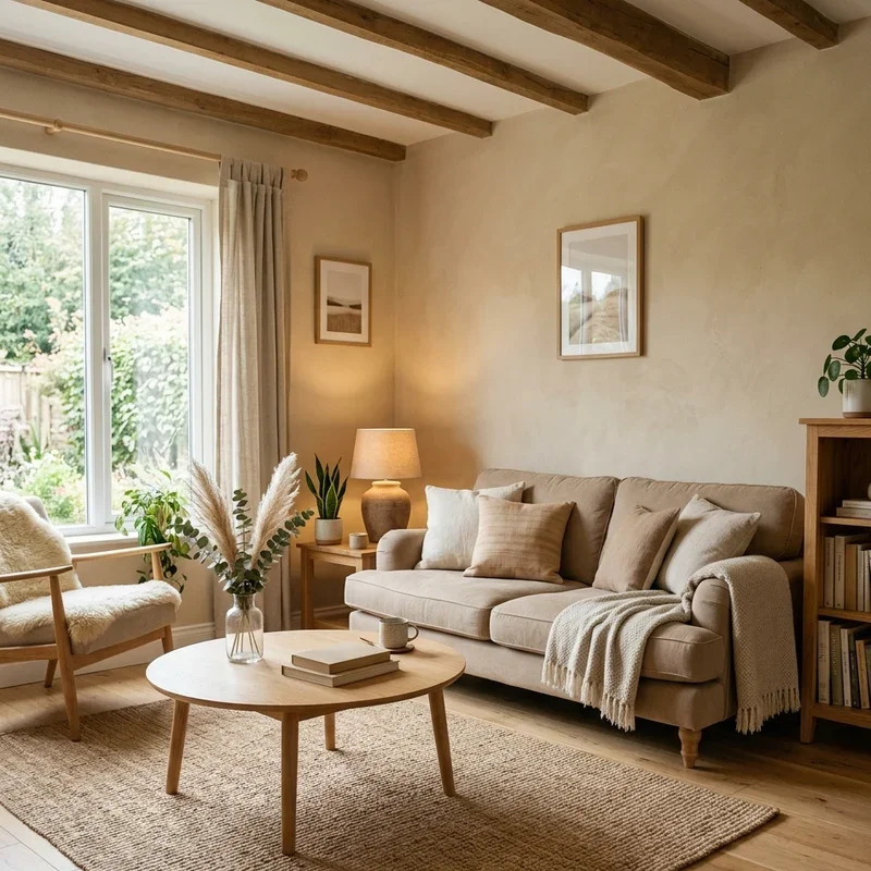 Warm Beige Living Room Ideas