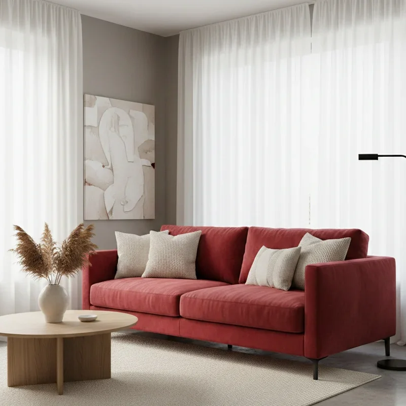 Red Sofa Living Room Ideas