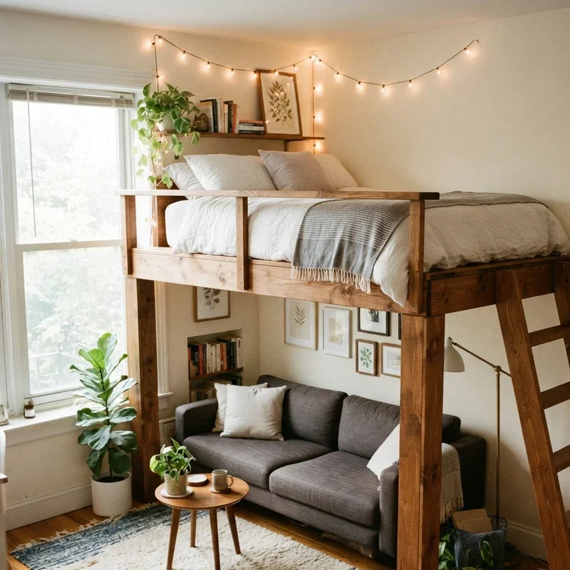 Living Room Bedroom Combo Ideas