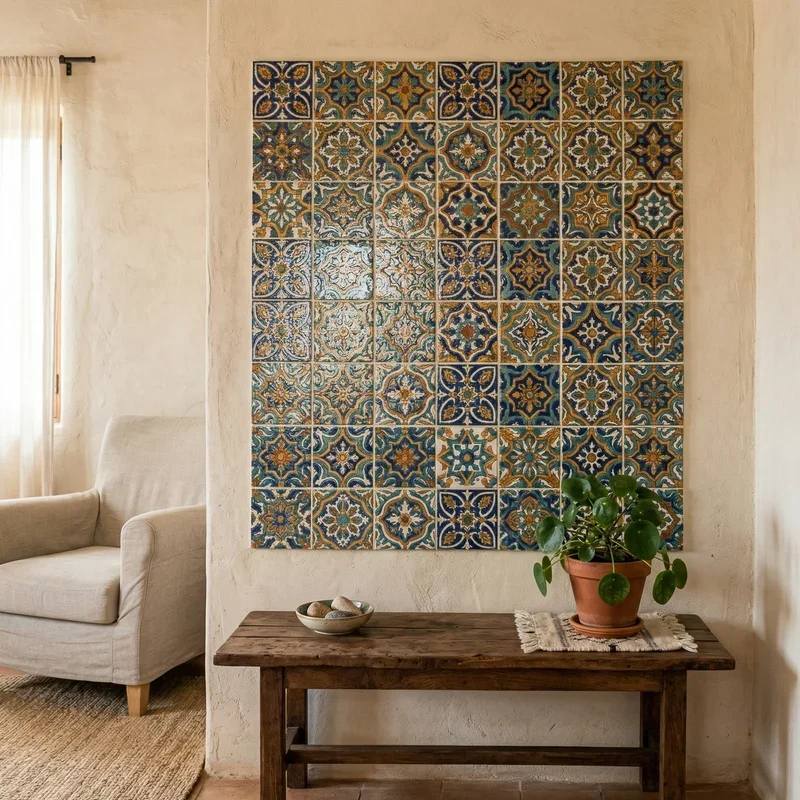 Wall Tile Ideas for Living Room