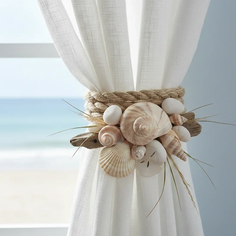 Unique Curtain Tie Back Ideas
