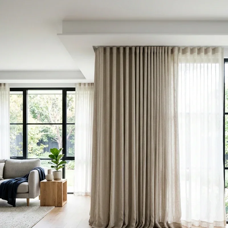 Modern Curtain Hanging Ideas