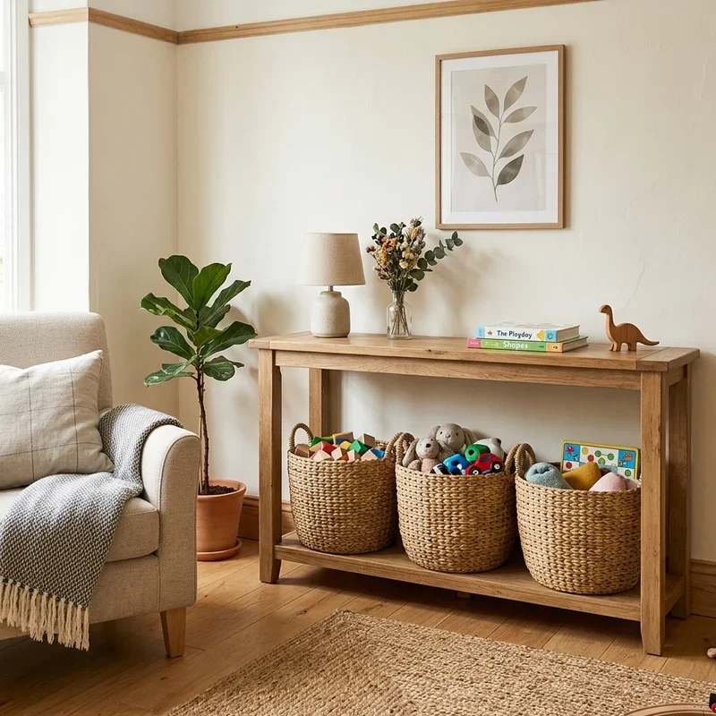 Living Room Toy Storage Ideas