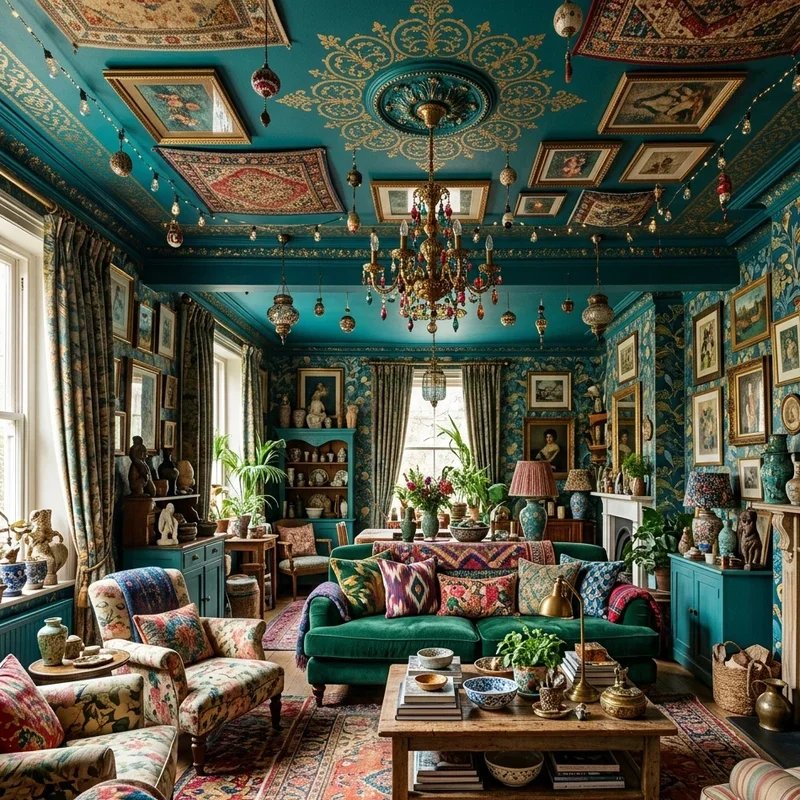 Maximalist Living Room Ideas