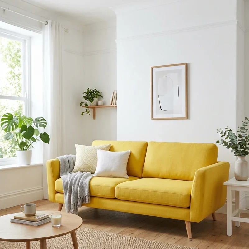 Yellow Sofa Living Room Ideas