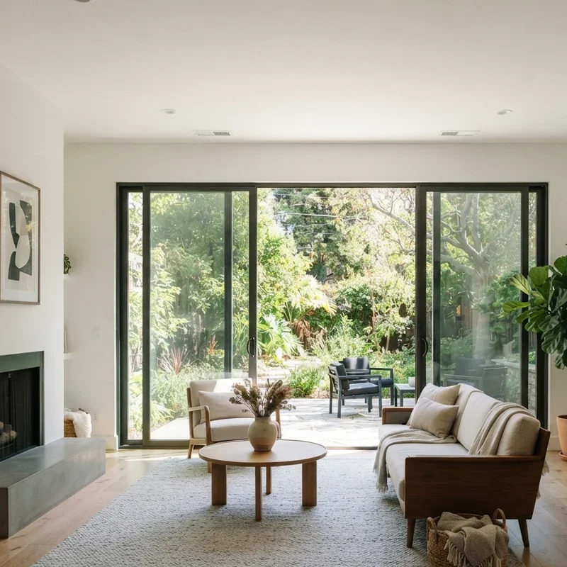 Modern Living Room Window Ideas