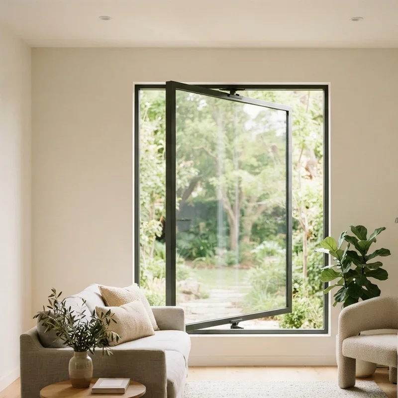 Modern Living Room Window Ideas