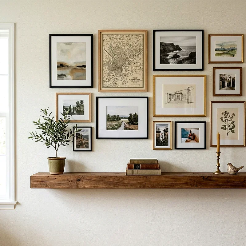 Mantel Without Fireplace Ideas