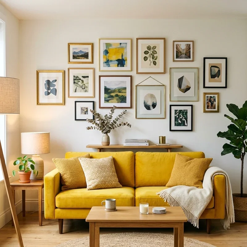 Yellow Sofa Living Room Ideas