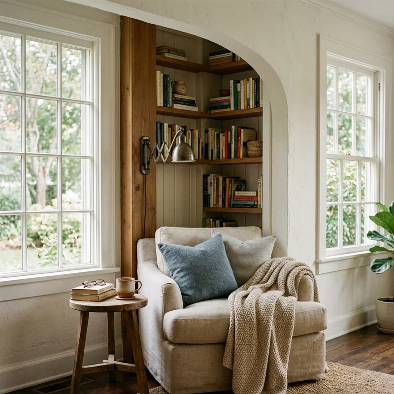 Living Room Alcove Ideas
