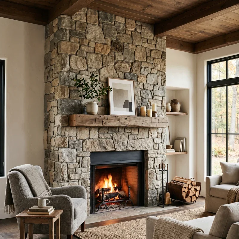 Chimney Ideas for Living Room