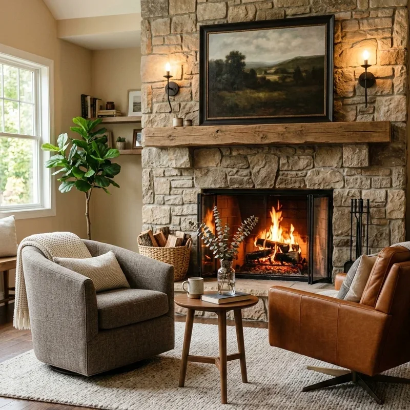 Swivel Chair Living Room Ideas