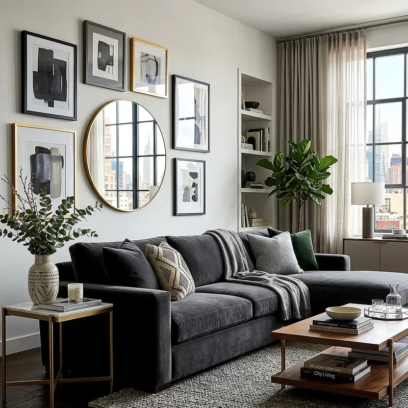 Charcoal Grey Sofa Living Room Ideas