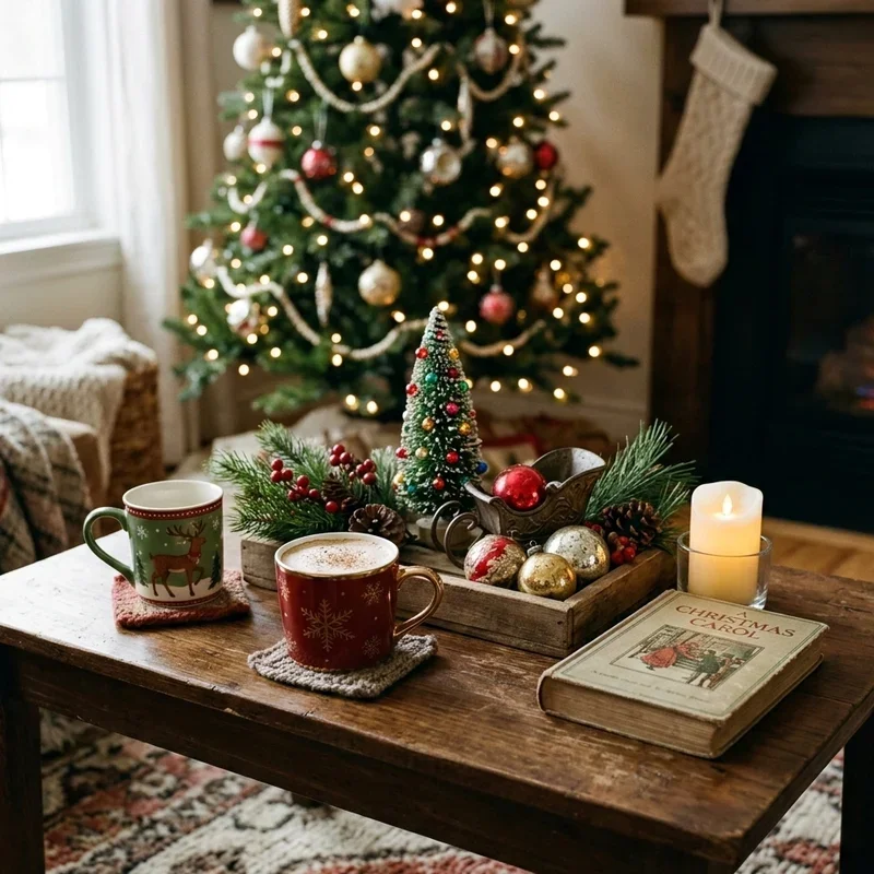 Christmas Coffee Table Ideas