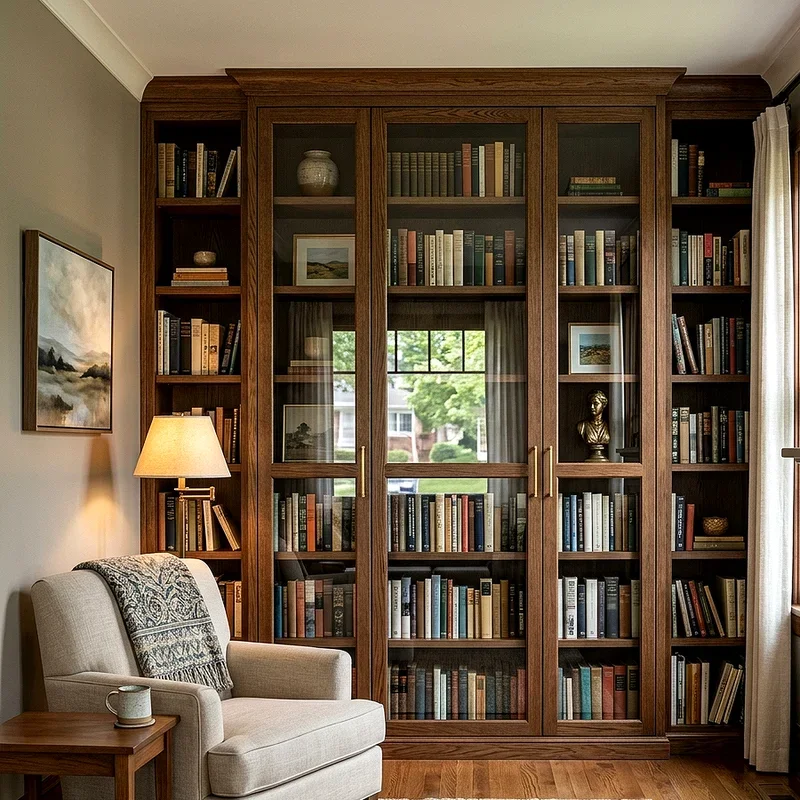 Living Room Bookcase Ideas