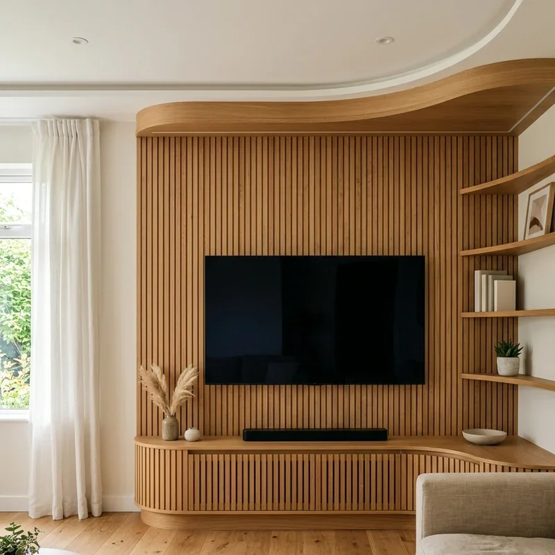 Living Room Entertainment Wall Ideas