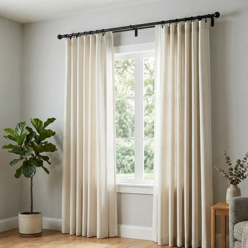Modern Curtain Hanging Ideas