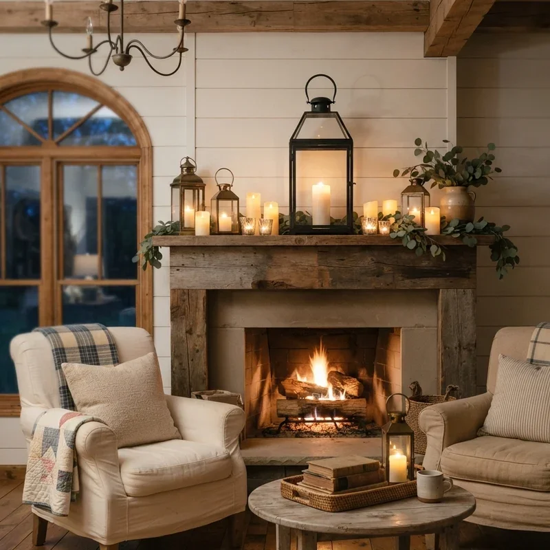 Farmhouse Living Room Decorating Ideas