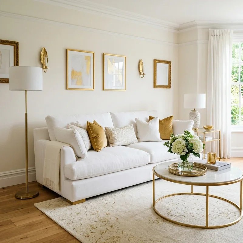 White Sofa Living Room Ideas
