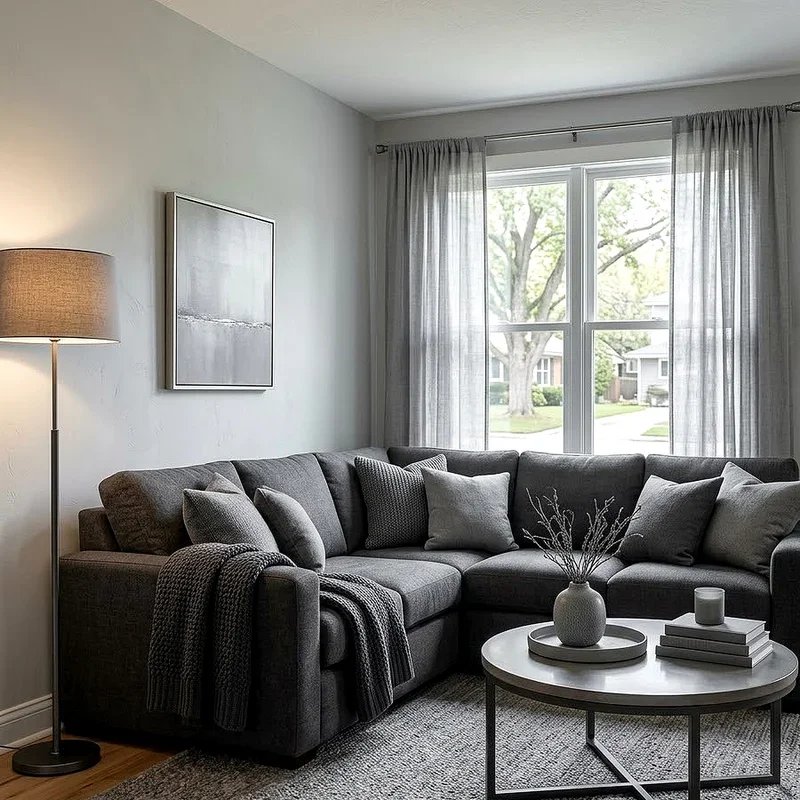 Charcoal Grey Sofa Living Room Ideas