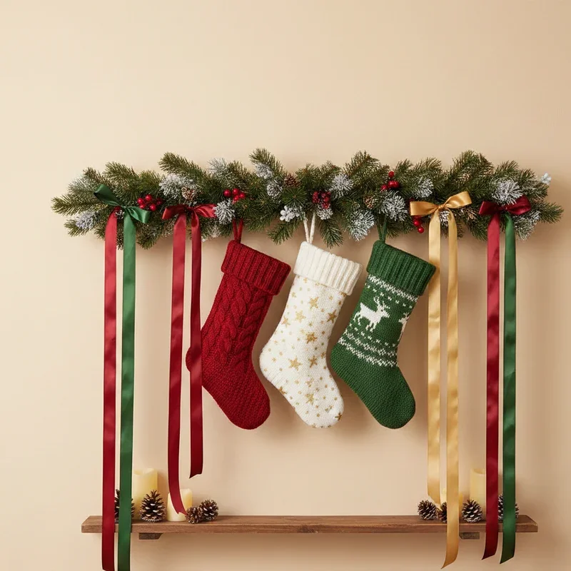 Stocking Hanging Ideas Without Fireplace