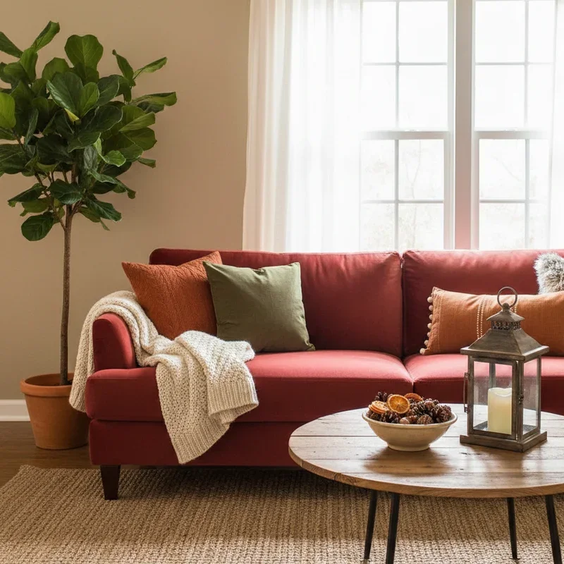Red Sofa Living Room Ideas