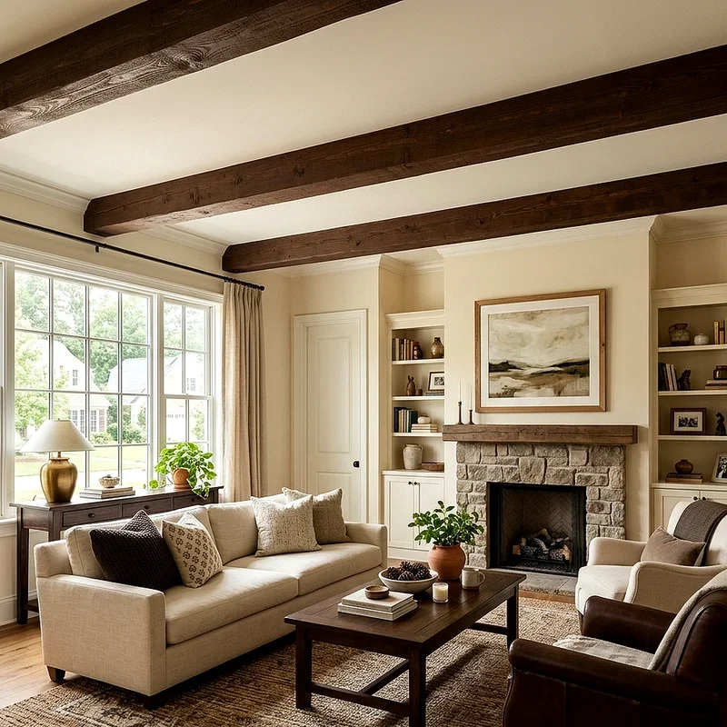 Brown and Cream Living Room Ideas