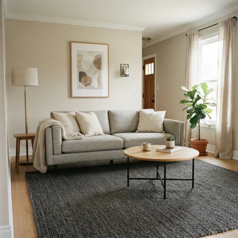 Dark Gray Carpet Living Room Ideas