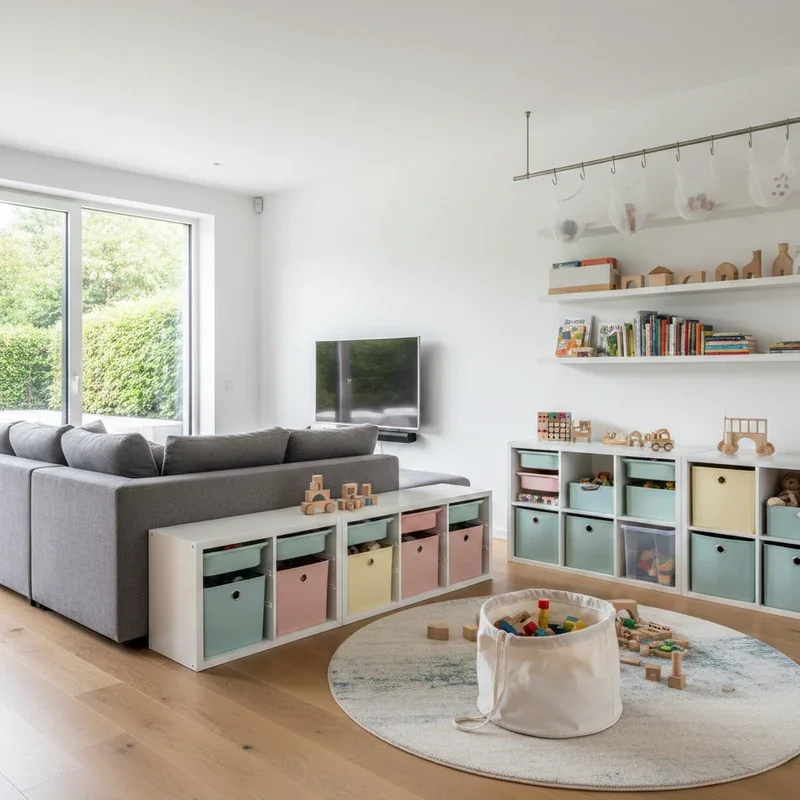 Play Area in Living Room Ideas