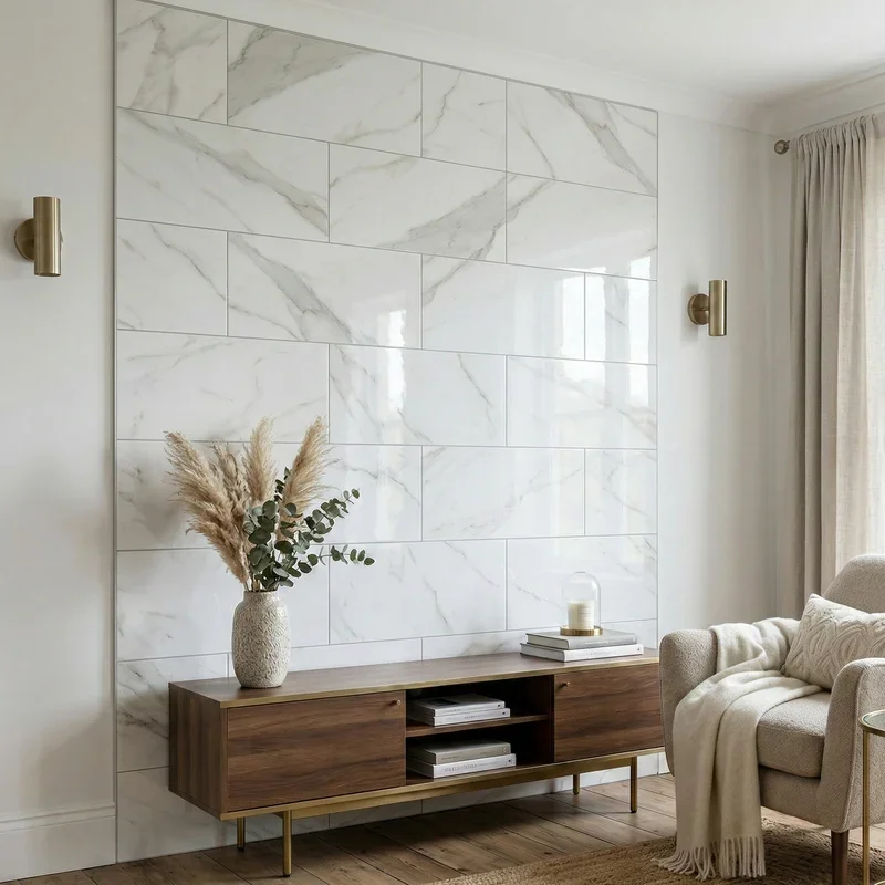 Wall Tile Ideas for Living Room