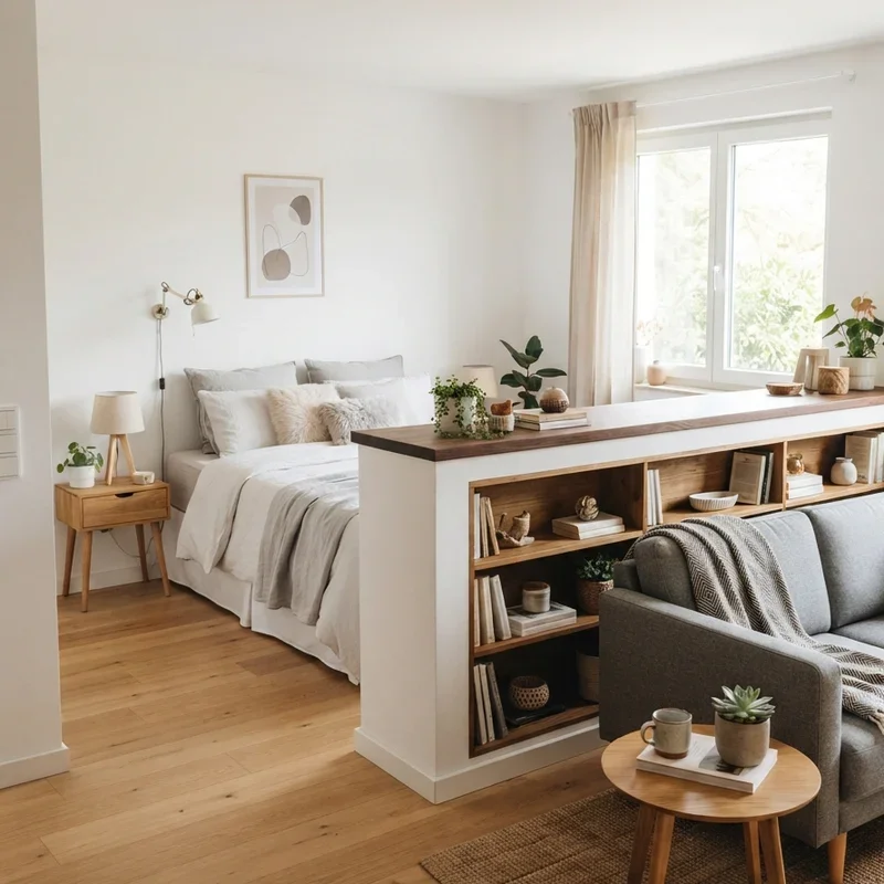 Living Room Bedroom Combo Ideas