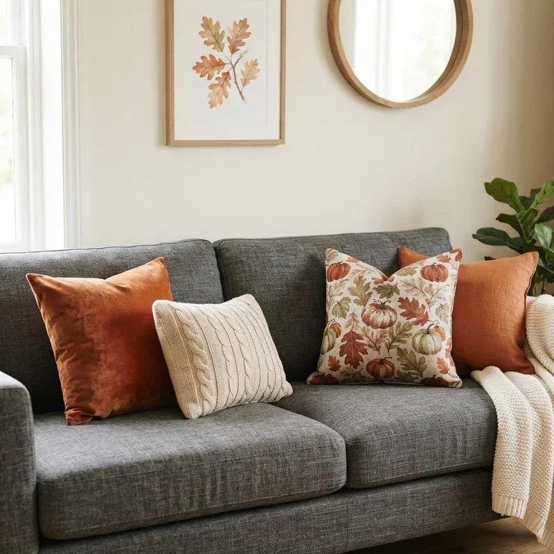 Throw Pillows for Gray Couch Ideas