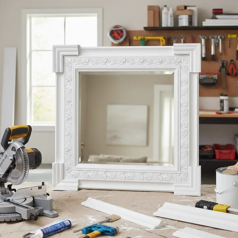 DIY Rectangle Mirror Frame Ideas