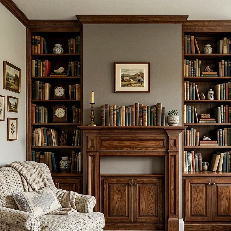 Mantel Without Fireplace Ideas