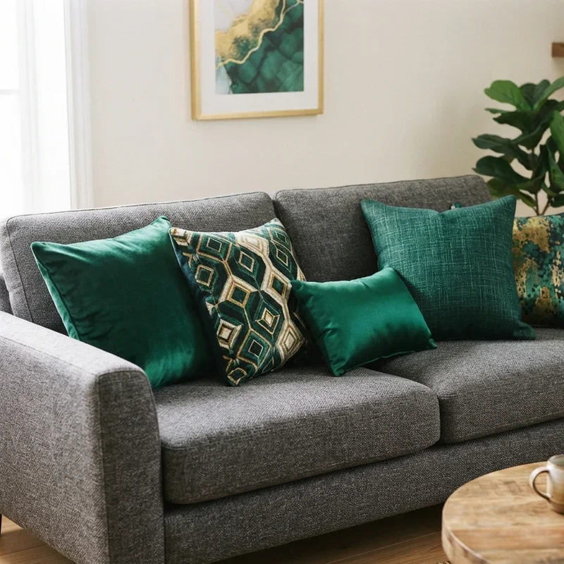 Throw Pillows for Gray Couch Ideas