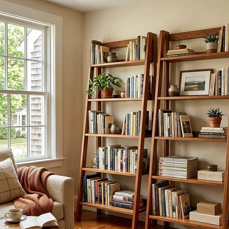 Living Room Bookcase Ideas