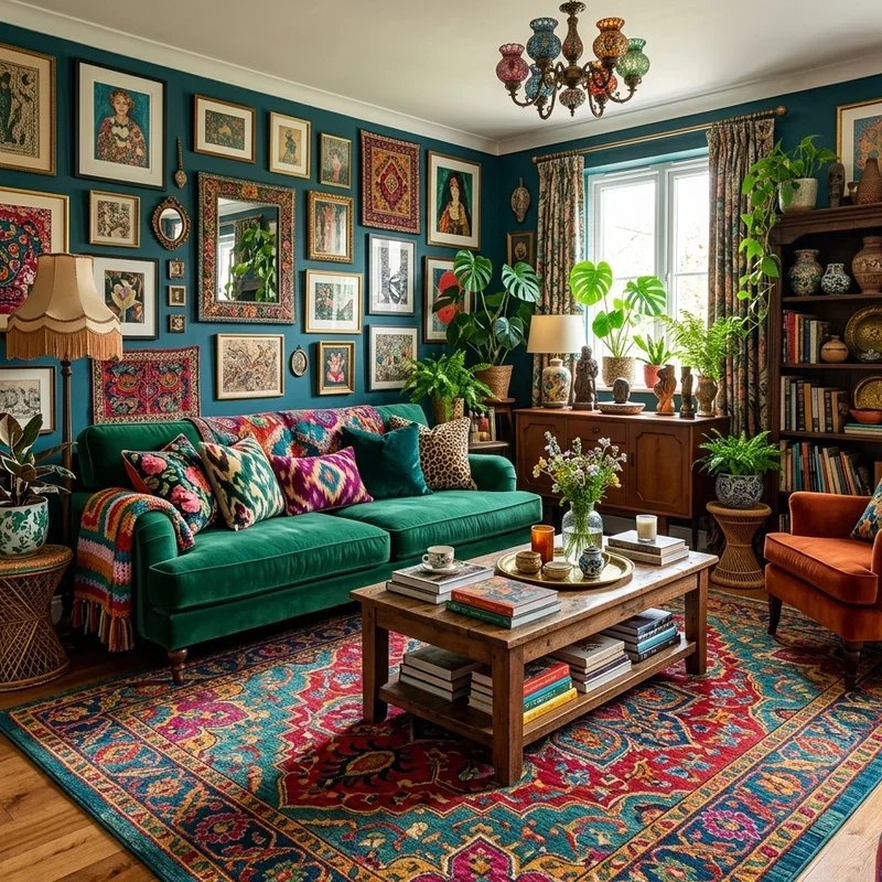 Maximalist Living Room Ideas